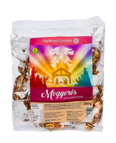 Vegan szaloncukor mogyorós 250g