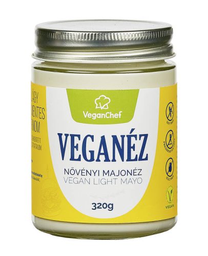 VeganChef Veganéz light üveges majonéz 320g