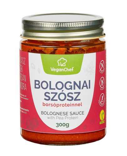 VeganChef bolognai szósz borsóproteinnel 300g