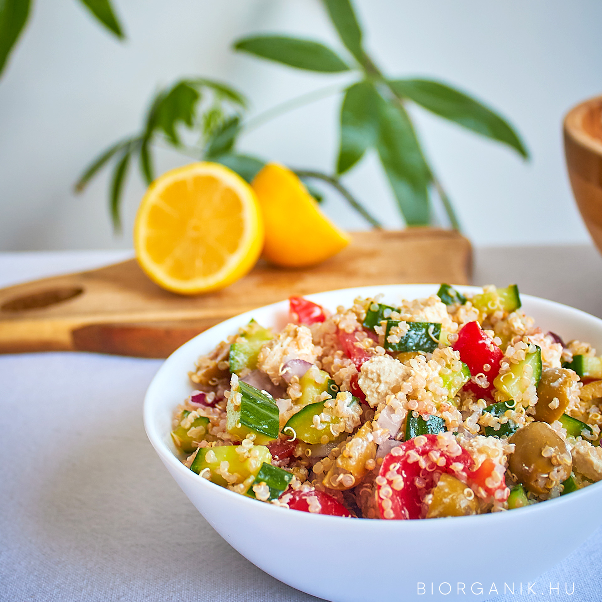 Görög quinoa-saláta