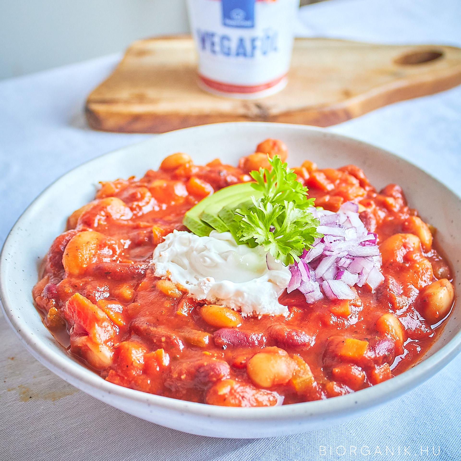 Sütőtökös chili